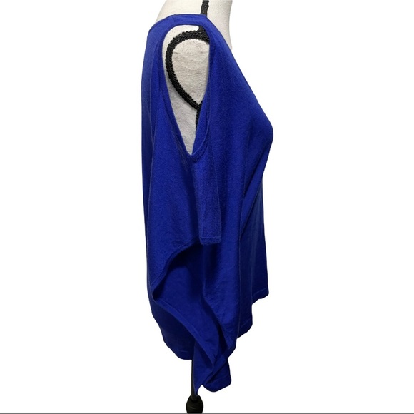 Autum cashmere cold shoulder oversized sweater shirt sleeve size XSmall.… - Picture 5 of 12